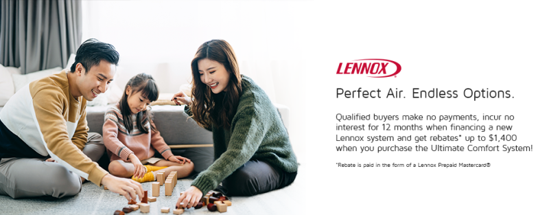 Lennox Spring 2026 Air Conditioning Promo 3 Lennox Spring 2026 Air Conditioning Promo 3