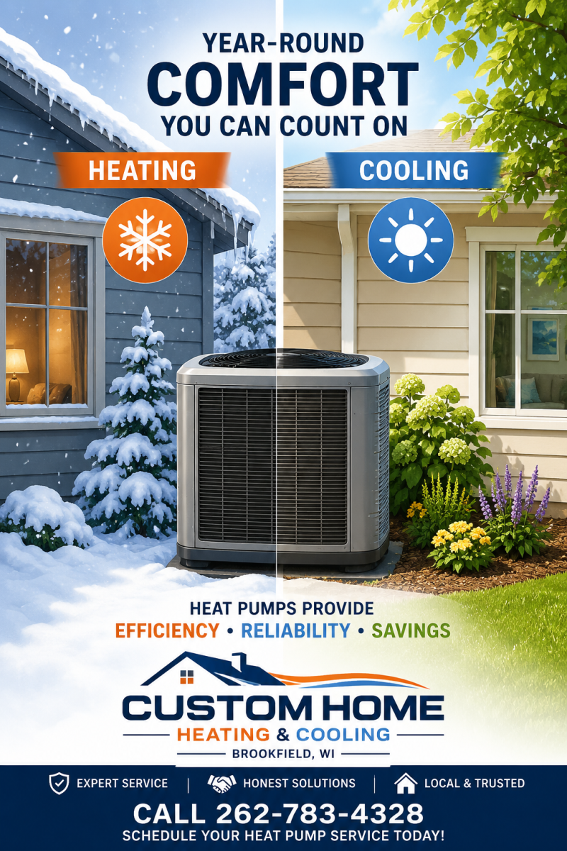 Heat Pump Sales and Service Brookfield WI